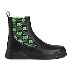 Men's boot with GG jersey