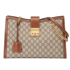 Mittelgroße Padlock GG Schultertasche