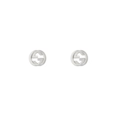 Gucci Interlocking stud earrings