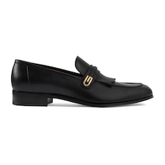 Mocasín con G en espejo para hombre