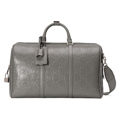 GG embossed duffle bag