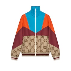 Neoprene jumbo GG zip jacket