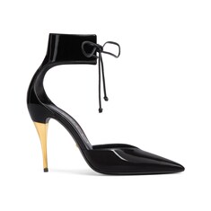 Women's high heel patent pump