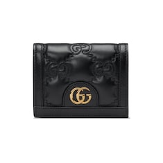 Portefeuille porte-cartes GG Matelassé
