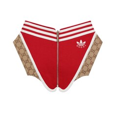 Corset en coton réversible adidas x Gucci