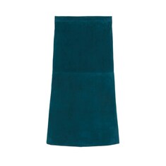 Suede mid-length skirt