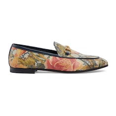 Online Exclusive women's Gucci Jordaan Flora loafer