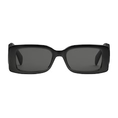 Lentes de sol con marco rectangular