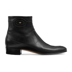 Men's ankle boot with Double G