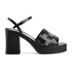 Women's Interlocking G studs sandal
