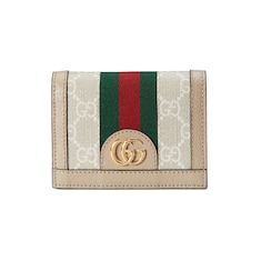 Portefeuille porte-cartes Ophidia GG