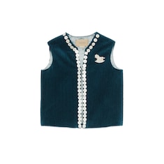 Children's corduroy vest