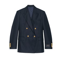 Veste en cachemire avec détail étiquette