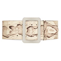 Wide python belt