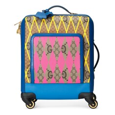 GG rhombus print small cabin trolley
