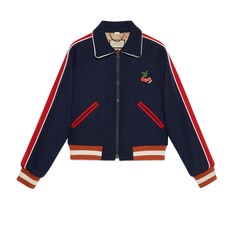 Blouson aviateur Gucci HA HA HA