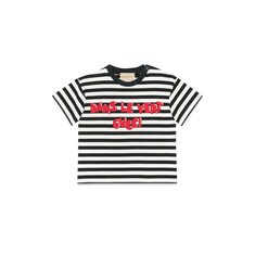 Baby-T-Shirt aus gestreifter Baumwolle