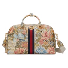 Bolsa de viaje Ophidia grande con flora