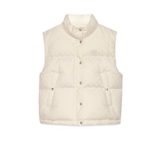 GG cotton canvas puffer vest