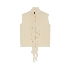 Crêpe de Chine silk top