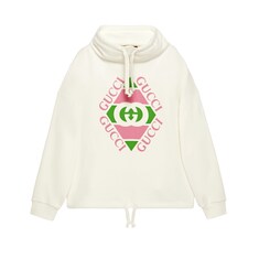 Gucci vintage logo cotton sweatshirt