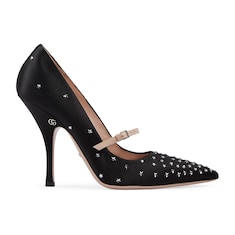 Women's high heel pump with stars