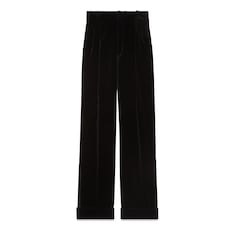 Cotton velvet pant