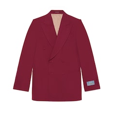 Gucci HA HA HA fine twill wool jacket