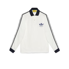 قميص بولو من قطن بيكيه من مجموعة adidas x Gucci