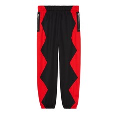 Zig-zag jersey jogging pant