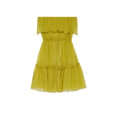 Oberteil aus Seidenchiffon