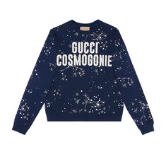 'Cruise 2023 Gucci Cosmogonie' cotton jersey sweatshirt