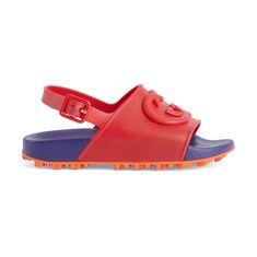 Children's rubber sandal with Interlocking G
