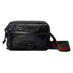 Sac à épaule avec Double G ton sur ton