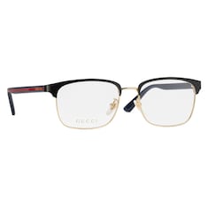 Low nose bridge fit rectangular frame