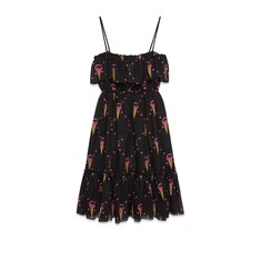 GUCCI アイスクリーム プリント コットン ドレス