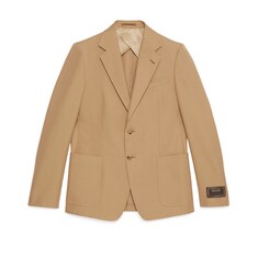Fine cotton formal jacket