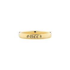 Gucci Promises 18k yellow gold ring 3mm
