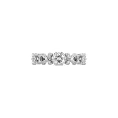 〔グッチ フローラ〕オンライン限定 18K ソリティア リング