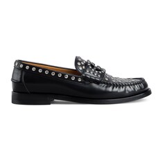 Men's Interlocking G loafer with studs