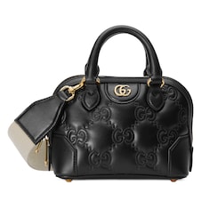 GG Matelassé mini top handle handbag