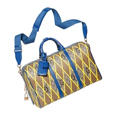 GG rhombus print duffle bag