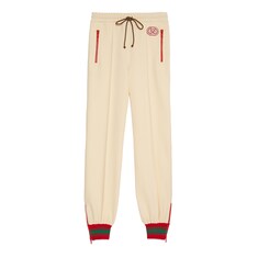 Jersey trouser with patch