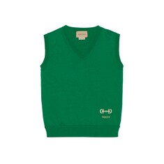 Gilet pour enfant en coton avec Mors