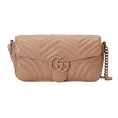 GG Marmont Schultertasche aus Matelassé-Leder