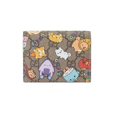 Gucci animal print card case wallet