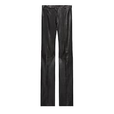 Black leather pant