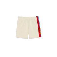 Baby cotton jersey shorts with Web