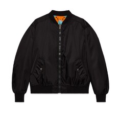 Reversible GG animal nylon jacket