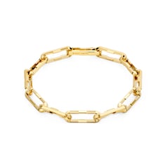 Gucci Link to Love 18K wide chain bracelet